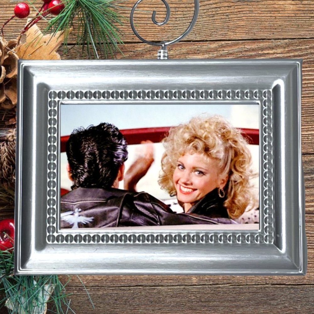 Grease John Travolta & Olivia Newton John Movie Memorabilia Christmas‎ Ornament